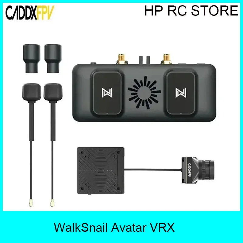 WalkSnail Avatar VRX 1080P/60fps 4KM Receiver for Avatar HD Kit V2 V3 PRO FPV Freestyle Drone DIY Parts