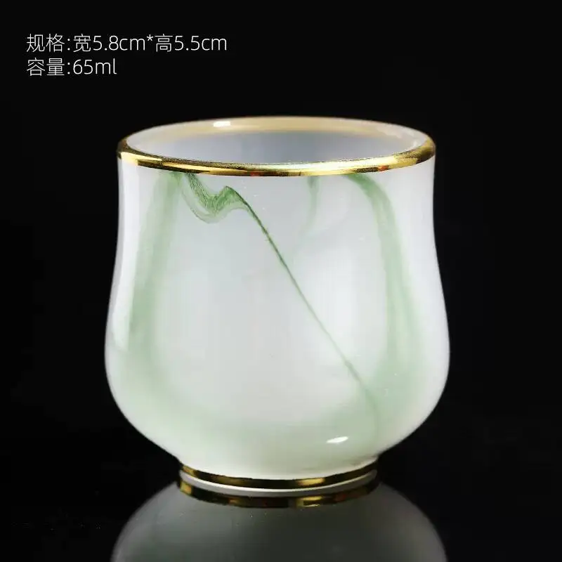 High-End Glazed Tea Personal Master Home Use, Non-Hot To The Touch, Single Cup For Gift Giving, Customizable Logo And Surname