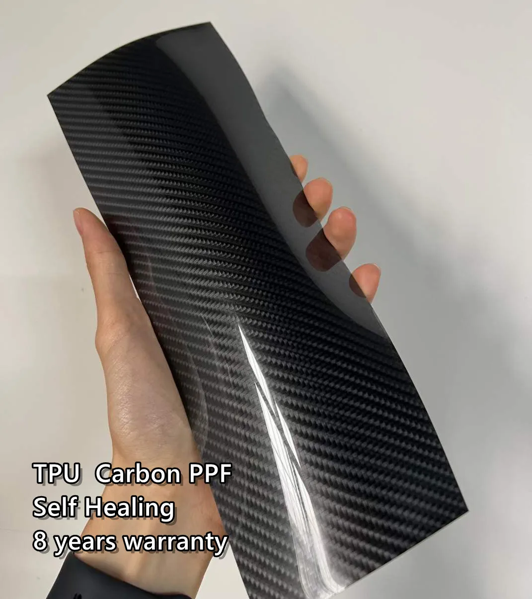 2024 TPU PPF Caron Carbon Fiber Black Paint Protection Film Self Healing  Premium 8 Years Warranty  lS  SIZE:1.52*15M/Roll