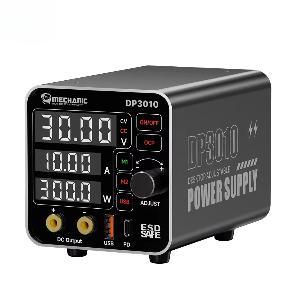 DP3010 Digital Smart Power 30V10A  Full Touch Control Design Touch-Adjustable Power Supply for Mobile Phone Repair