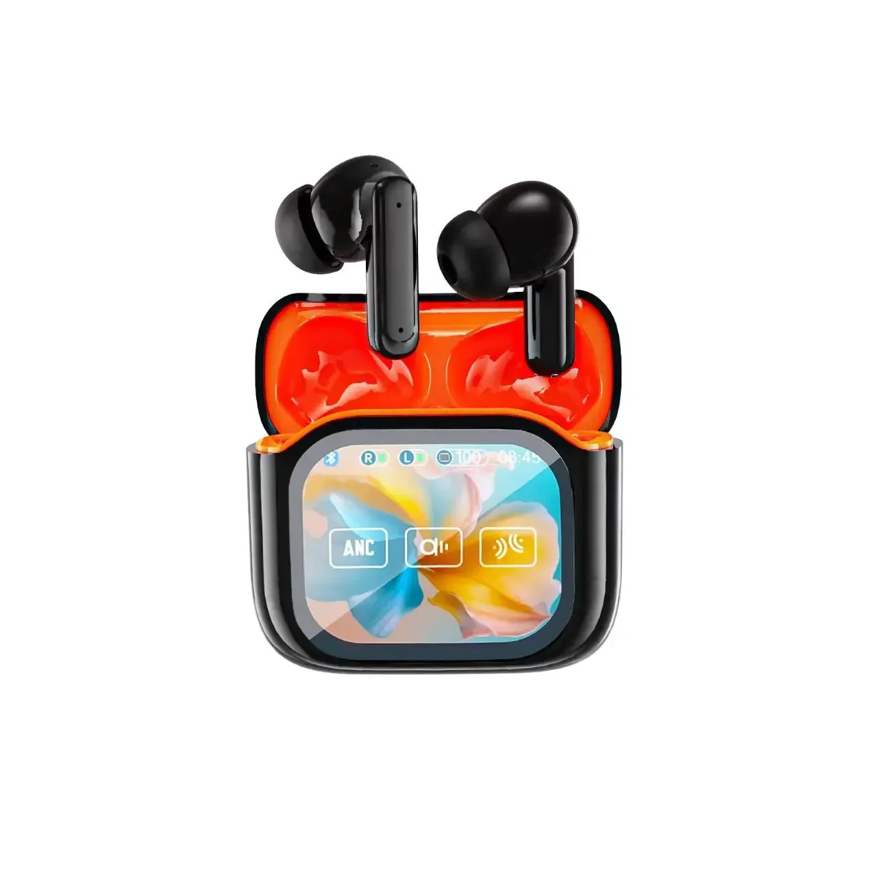 Auriculares inalámbricos NE20 Pro con traducción AI, cascos inalámbricos con pantalla LCD y cancelación de ruido en tiempo Real