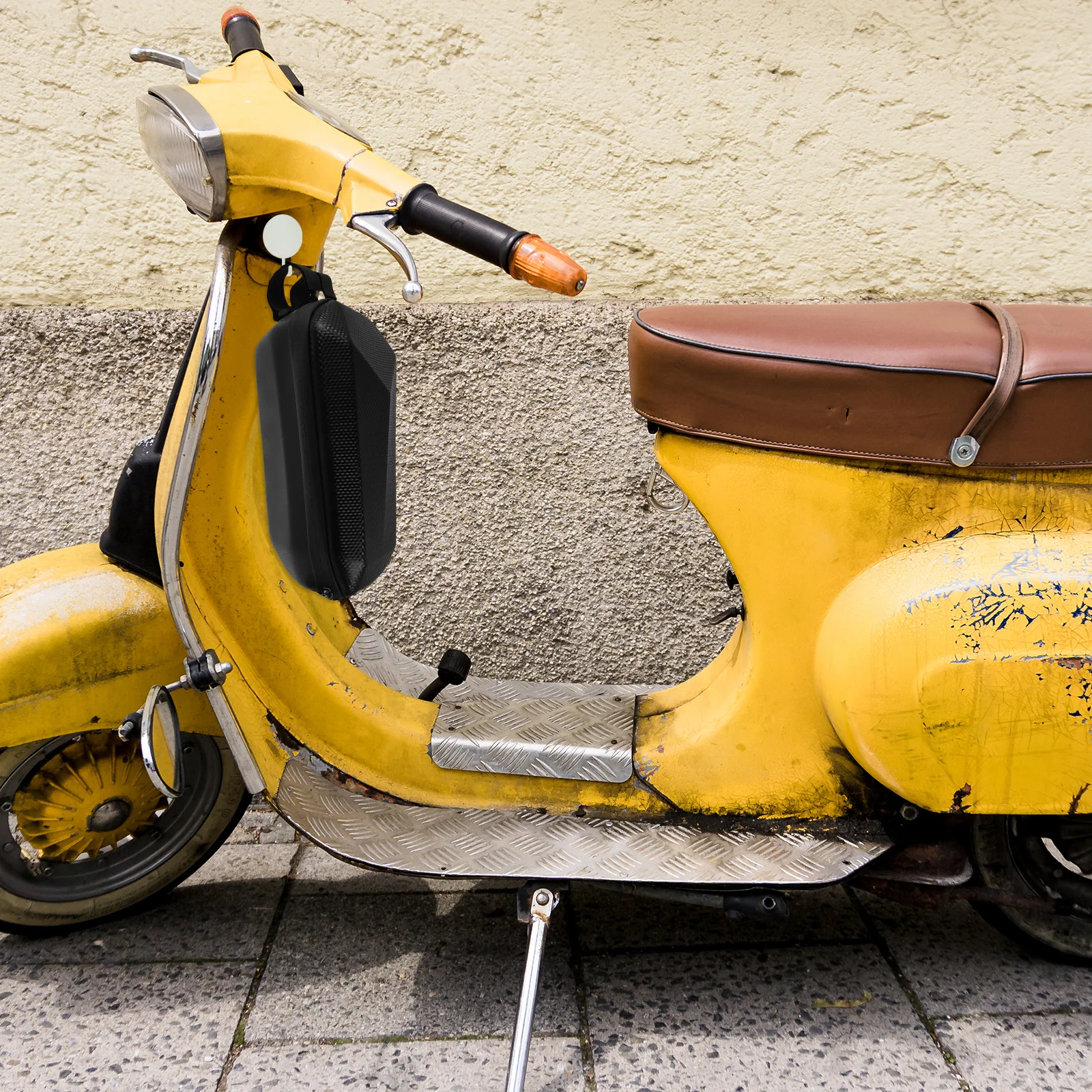 

Universal Waterproof Eva Scooter Handlebar Bag Hardshell Front Storage for Electric Bikes Folding Bike Accessories