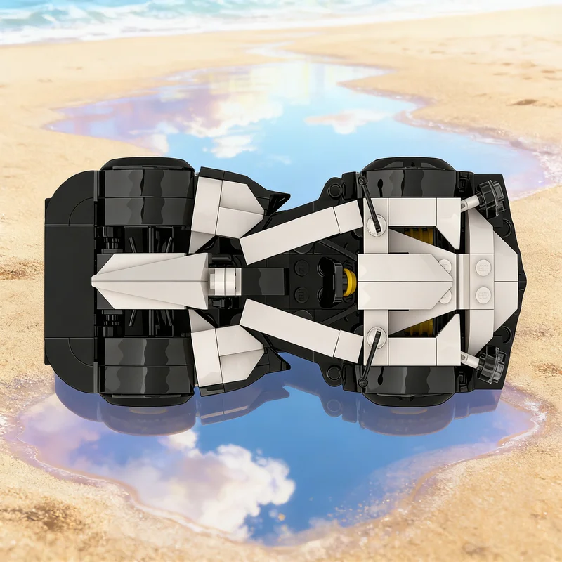 

239 деталей MOC City Champions BAC Mono, конструктор, развивающая игрушка, идея для творчества, рождественский подарок