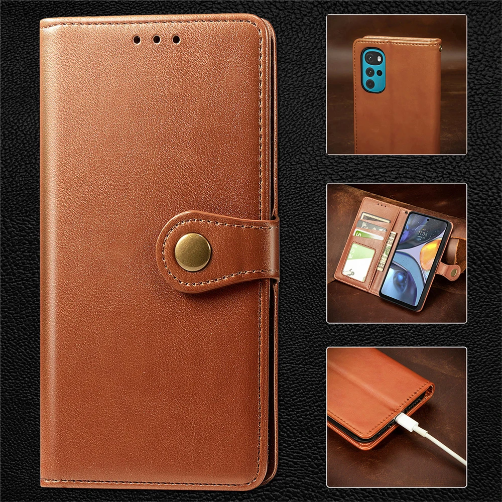 حافظة هاتف لشارب باسيو Active3 Aquos R9 Sense9 Pro Wish 4 SH-52E 51E الحد الأدنى مشبك محفظة جلدية حالات غطاء الوجه