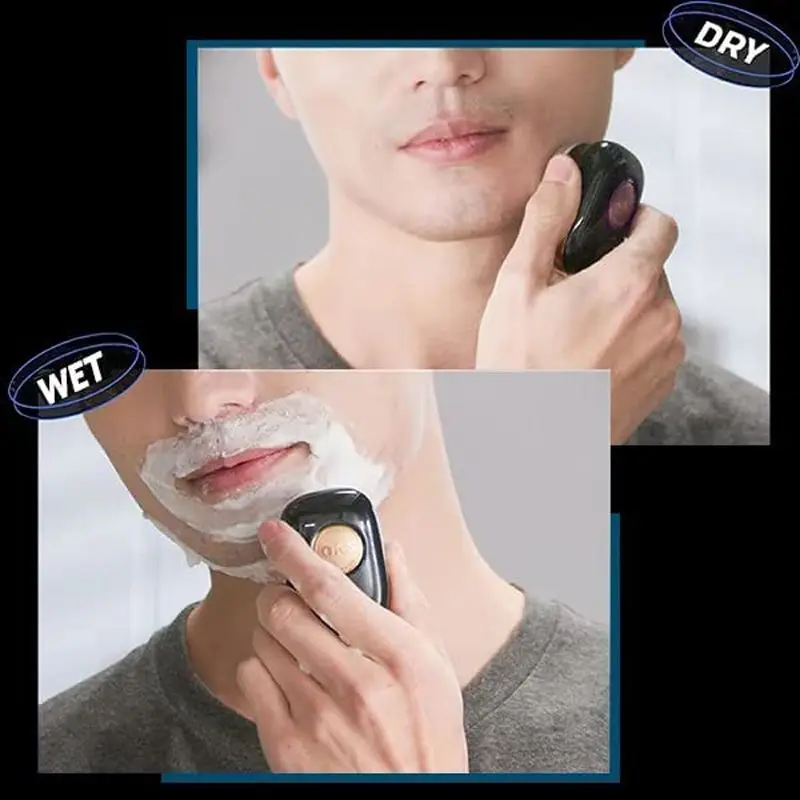 Portable Mini Electric Shaver Rechargeable Beard Razor IPX7 Waterproof Wet And Dry Dual-use Painless Epilator High Quality Gift