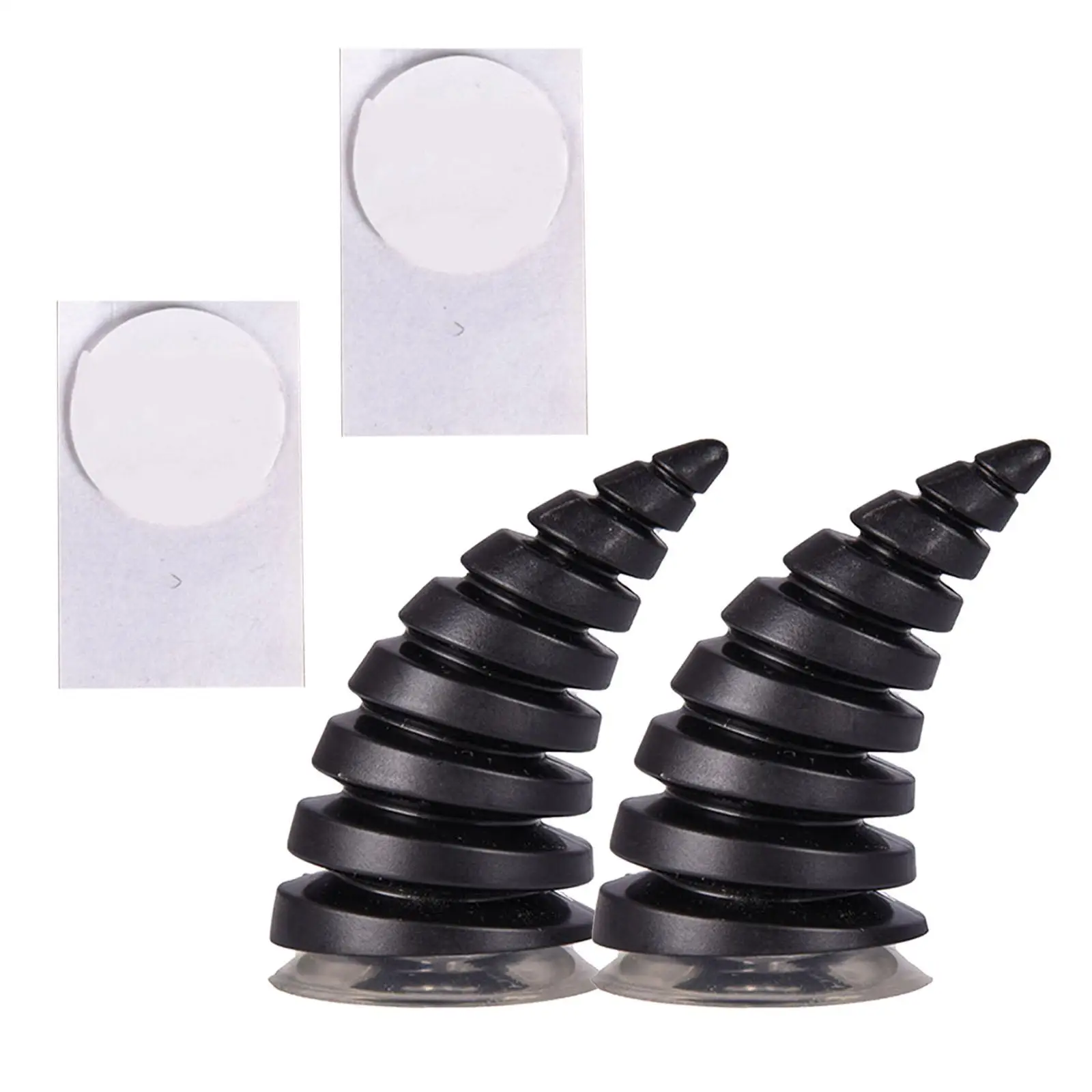 

3D Helmet Devil Horn Stickers PP Material Waterproof Decoration for Motorcycle Helmets Custom Accessory for Bikers