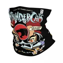 Custom Cartoon Anime Thundercats Bandana Neck Gaiter Windproof Face Scarf Cover Women Men HiMan Cheetara Headwear Tube Balaclava