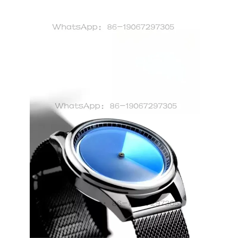 Cool tide student watch three-dimensional gradual change color vortex dazzling new creative watch