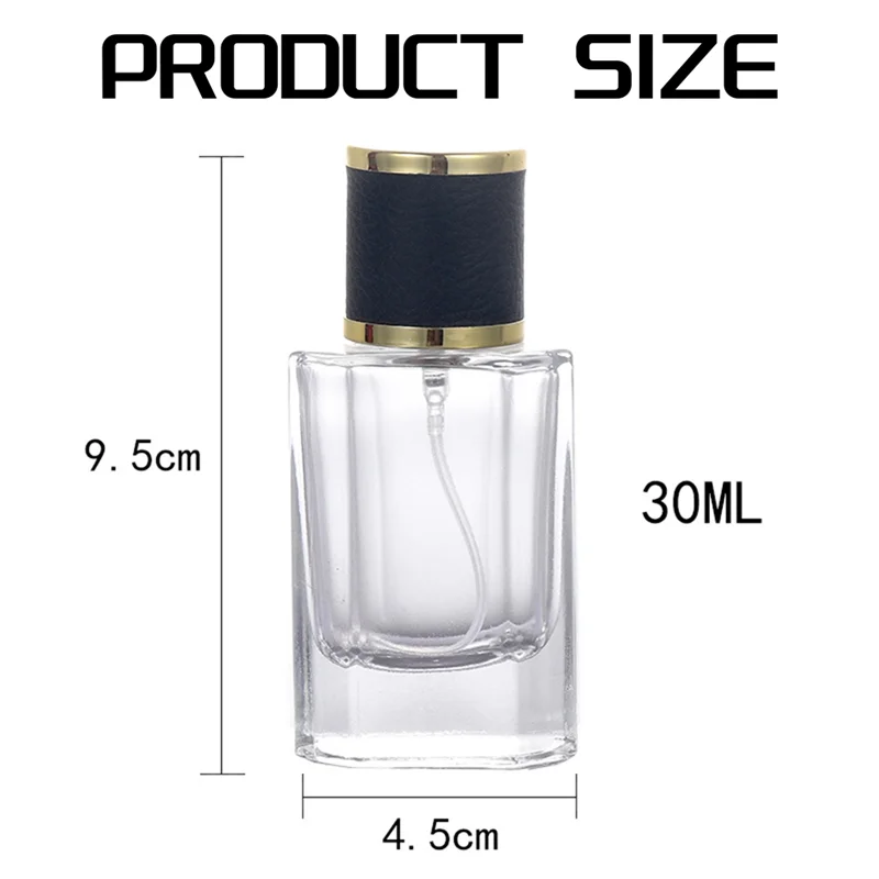 A75X Top 5Pcs 30ML Spray Flasche Kleine Kosmetische Zerstäuber Parfüm Flaschen Zerstäubung Spray Container Glas Spray Flaschen für Reise