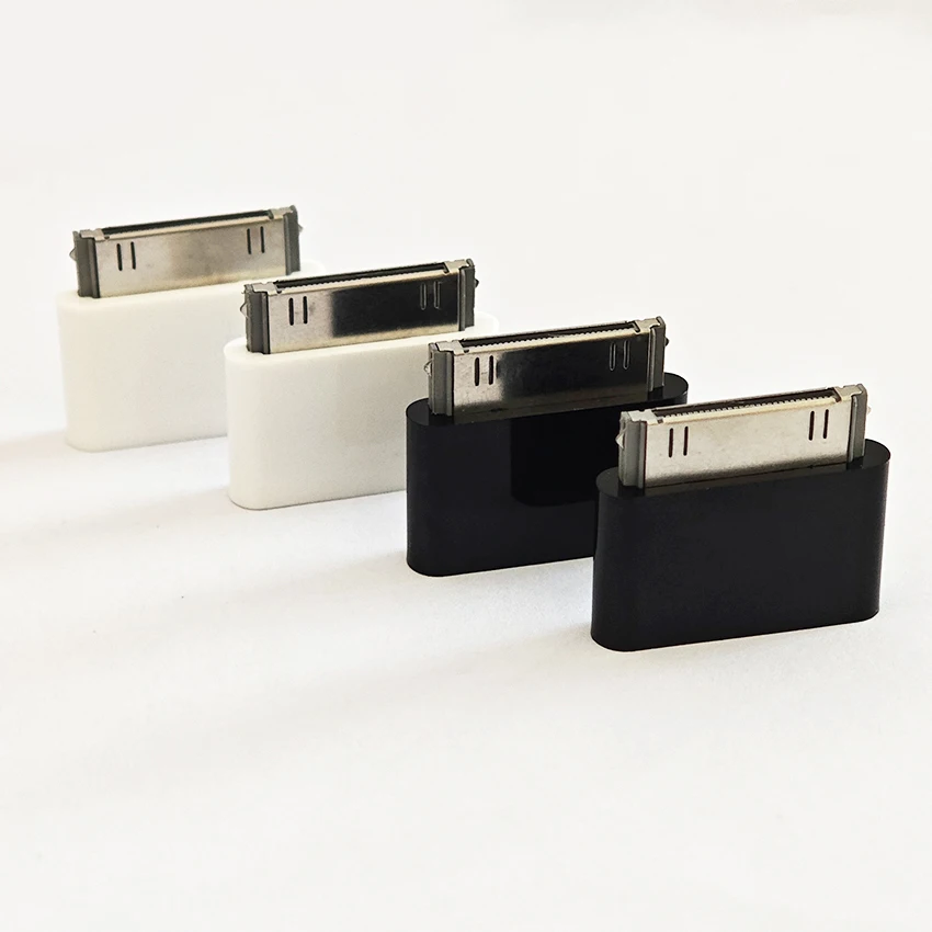 

3pcs 8Pin Male To 30 Pin Female Adapter Charging Sync Converter Black White