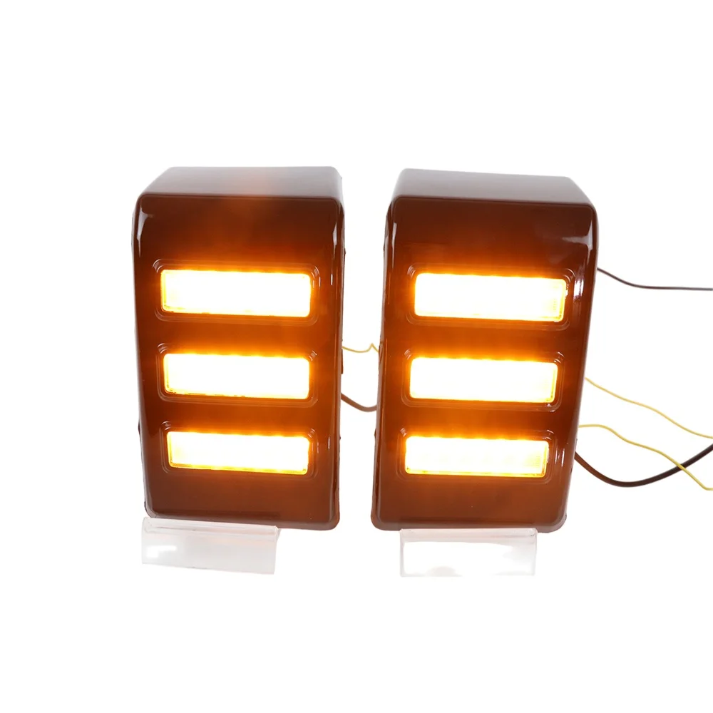 LED DRL For GWM Tank 300 2021 2022 2023 2024 3 Colors Sports Style Daytime Running Light With Running Sequential Turn Signal