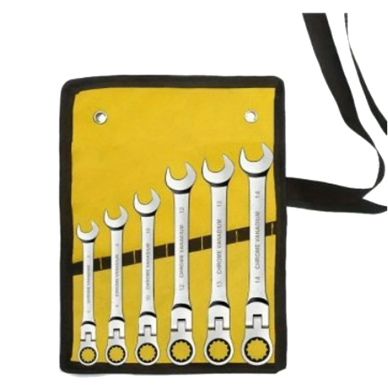 

Top Deals 180 Degree Turning Ratchet Wrench Machine Repair Tool