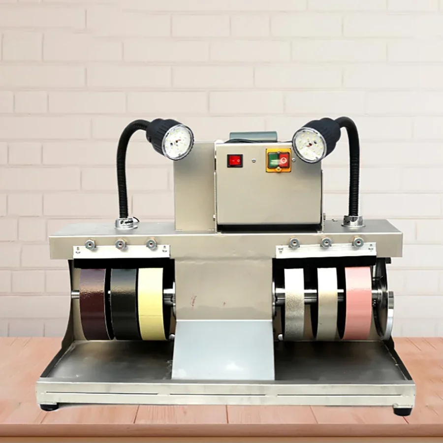 For NEW Arrives   8 Inch Lapidary Gemstone Polishing Machine Cabbing Machine Lapidary Stone Faceting Equipment