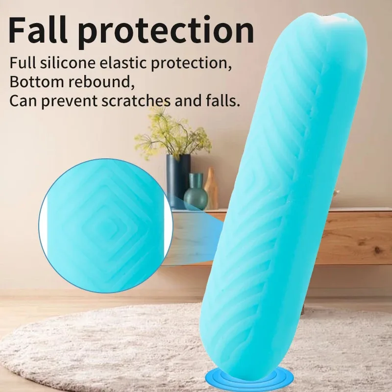 غطاء حماية من السيليكون المقاوم للانزلاق والصدمات، جهاز التحكم عن بعد الذكي Google Chromecast، غلاف حماية ناعم ومتين عن بعد #2