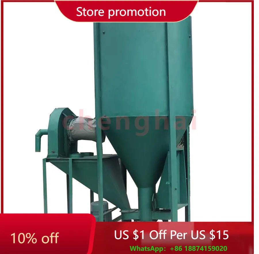 

Машина для кормления куриных животных на ферме, миксер и дробилка, мельница для сухих и влажных кормов, сельскохозяйственное оборудование