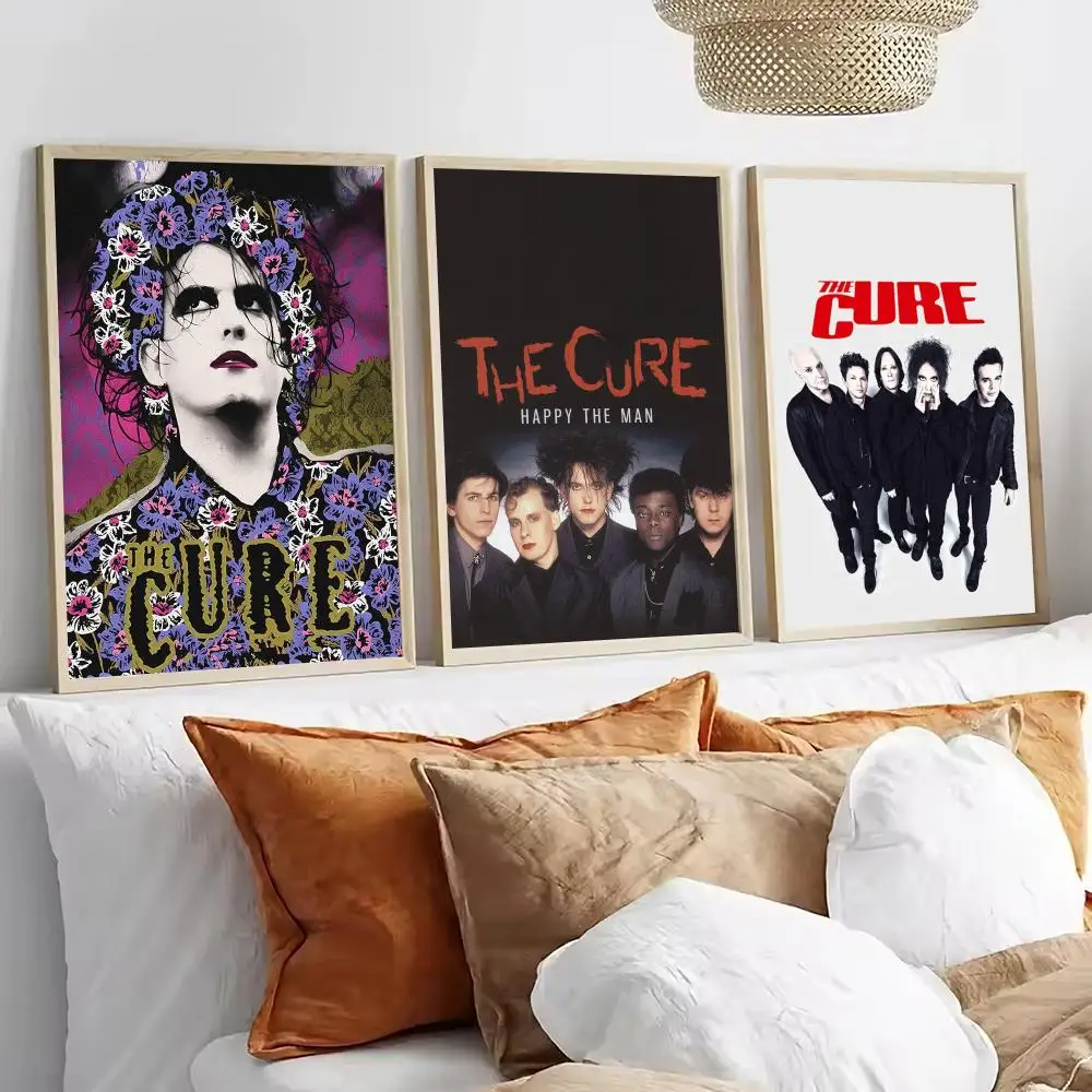 Band THE C-CURE Painting Calligraphy Decorative paintings Fancy Wall Sticker For Living Room Bar Decoration Room Wall Decor