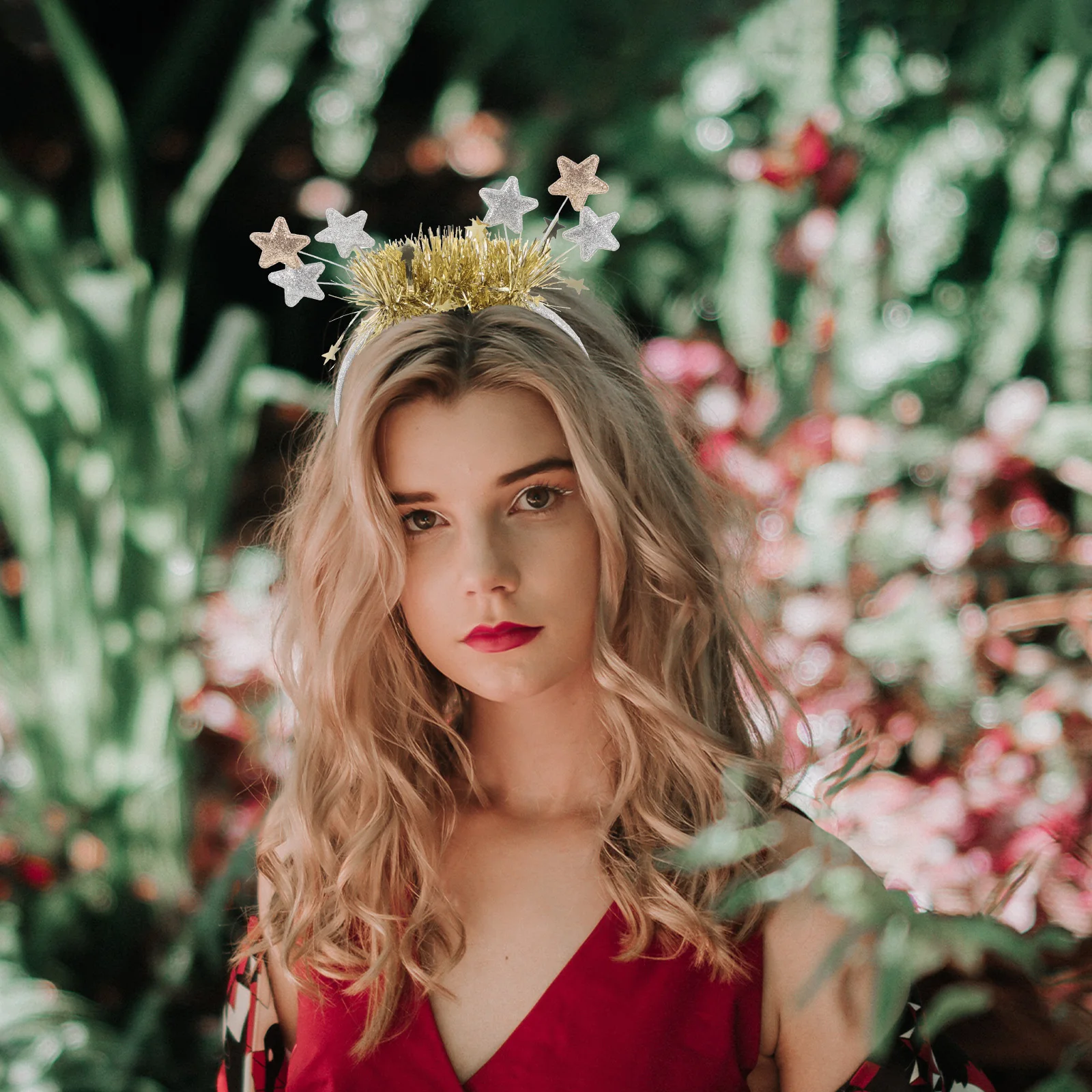 

Star Headband Women Glitter Thin Star-Themed Hairband Party Headband for Events Celebration Hair Accessories Star Headpiece