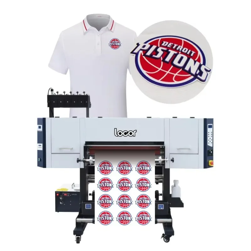 【Industrial】 Factory A1 Uv Dtf Printer 60cm 3/4pcs Heads Printing Machine Dtf Uv Printer Impressora Printing Tpu Film To Tshirts