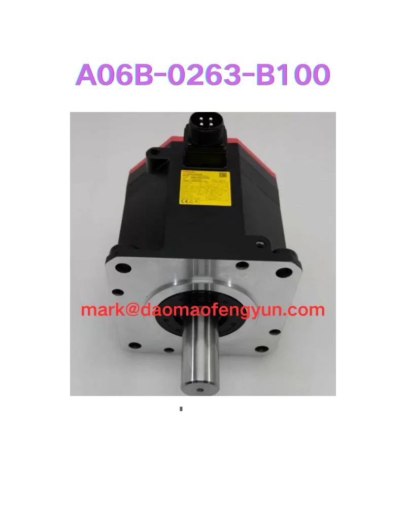 A06B-0263-B100 Second hand servo motor test is OK,