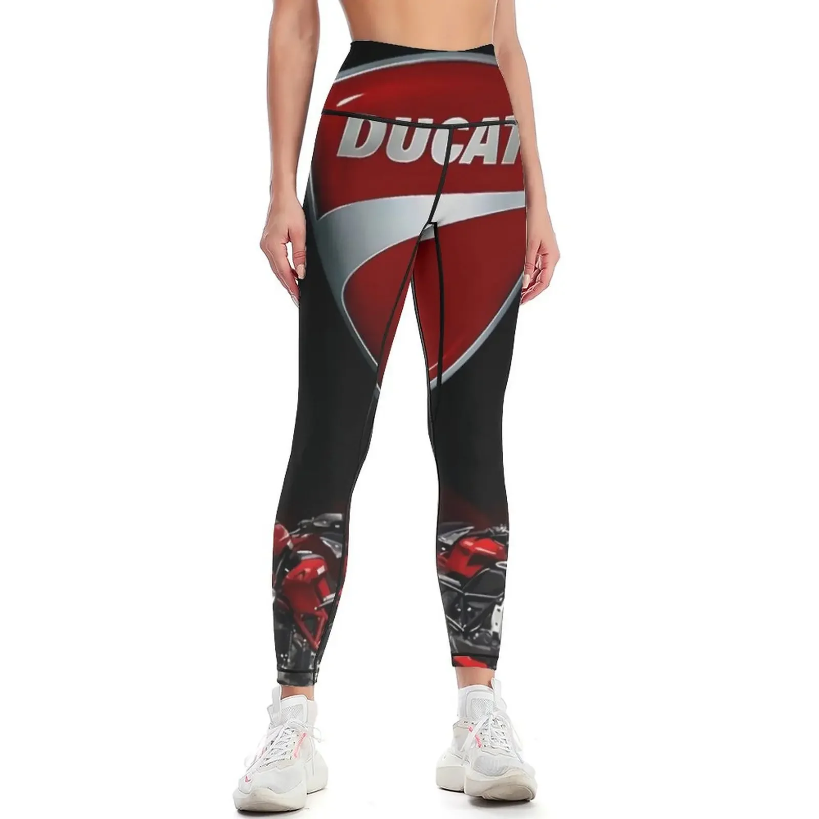 

ALL RED DUCATl Leggings Female legging pants joggers for Women sports Womens Leggings