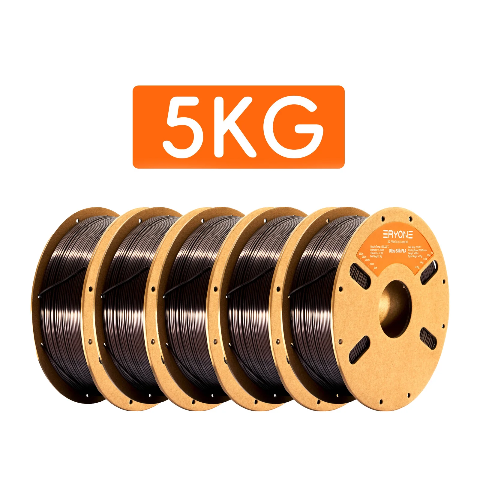 Eryone 5KG Promotie Ultra SILK PLA Filament 3D-printen 1/3/5/10KG 1.75mm Voor 3D-printer Hoge Kwaliteit Snelle levering
