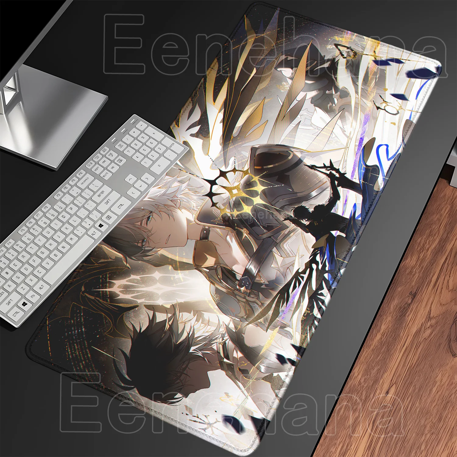 

HD печать игры Honkai Star Rail Phainon Decoracion коврик для мыши компьютерные игровые аксессуары клавиатура резиновый коврик для мыши офисный настольный коврик