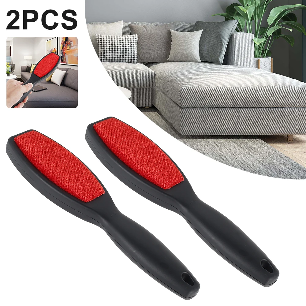 2Pcs Lint Brush Double-sided Lint Brush Clothes brush Pet Hair Remover Fur Dog catBrush Lint Removal Brush for Couch Furniture