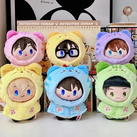 Anime Detective Conan Series Blind Box Bento Model Dolls Plush Toys Bento Pendant Figure Collectible Toys Children Birthday Gift