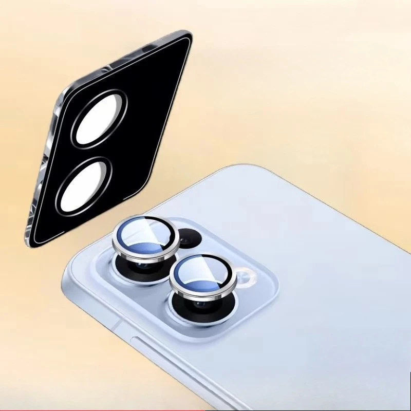 

For Oppo Reno15 Pro Aluminum Alloy Glass Camera Protectors for Reno15pro Reno 15 15pro Metal Ring Lens Protective Back Film