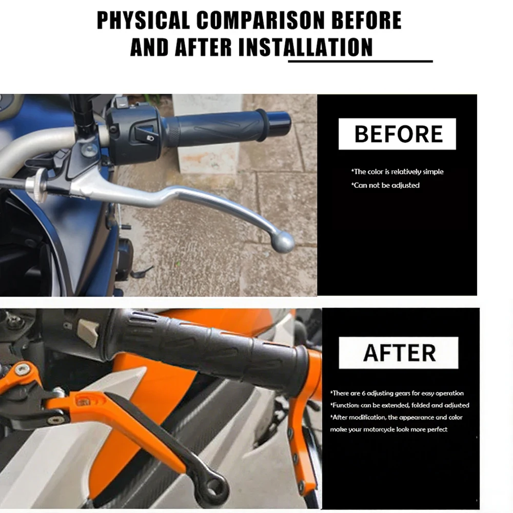 Aluminium Rem Koppelingshendel Motorfietsen Voor KTM 690SMC 2008-2013 690 SMC 690-SMC 2012 2011 2010 2009 Stuur Handvatten Uiteinden