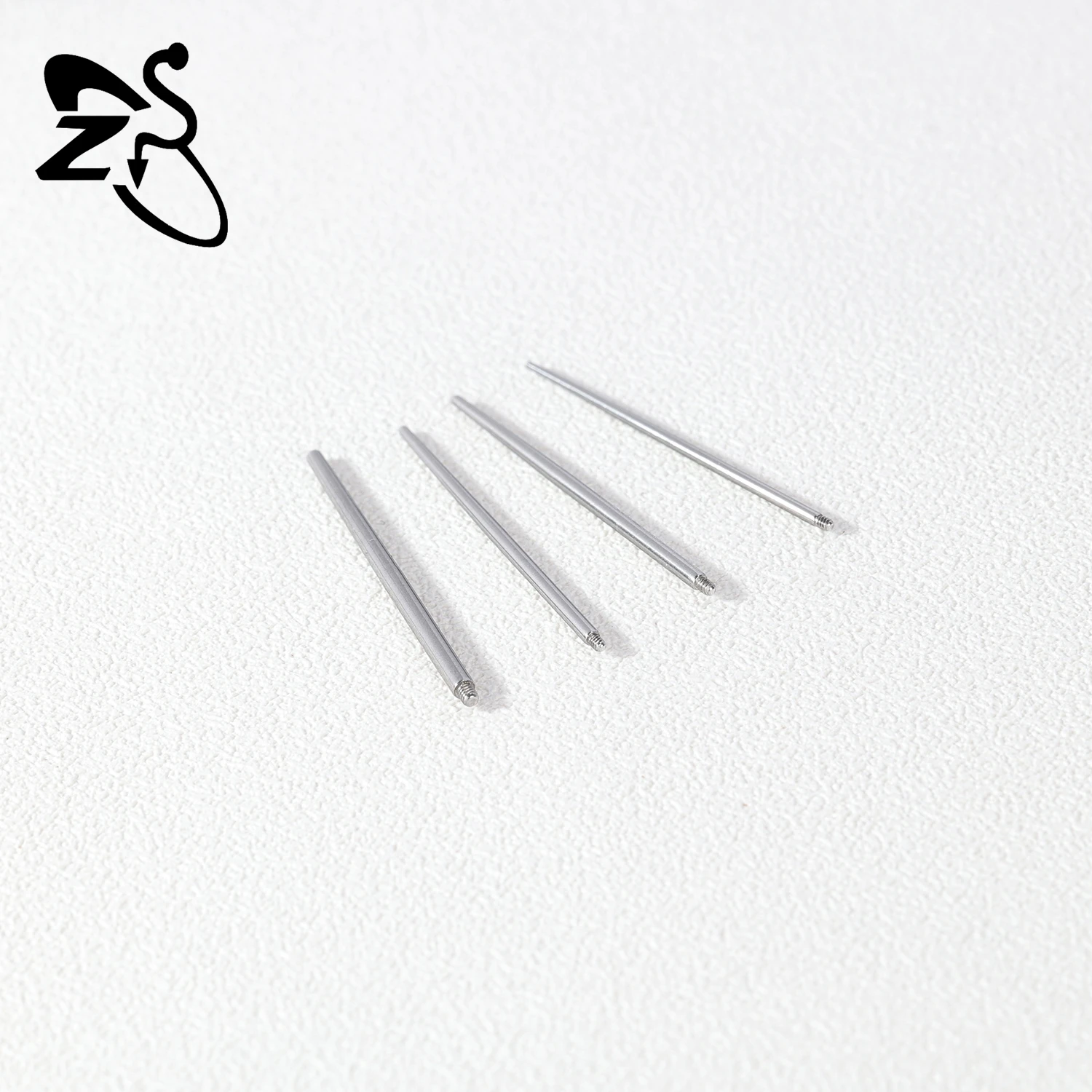 ZS 1 STÜCK Gerades, gebogenes Edelstahl-Kegelwerkzeug, gewindeloses Einsetzen, Schraub-Assistent-Set für Ohr-/Nasen-/Navel-Piercing-Werkzeuge – Detail 19