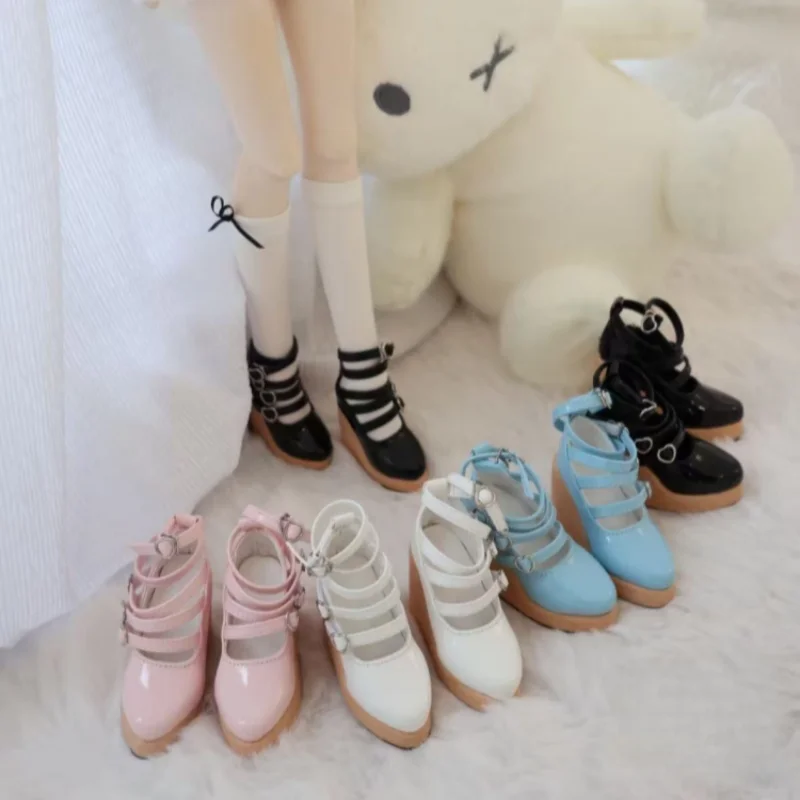 Women'S Shoes Navy Blue - รองเท้าตุ๊กตา BJD สำหรับตุ๊กตาขนาด 1/3 1/4 สีดำ