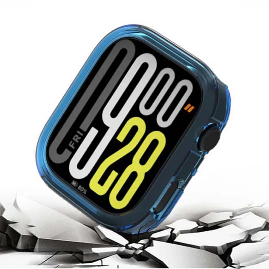 Protective Case Cover For Redmi Watch 6 Anti-Scratch Frame Shell Bumper Soft TPU Case For Xiaomi Redmi 6 Protector Accessories