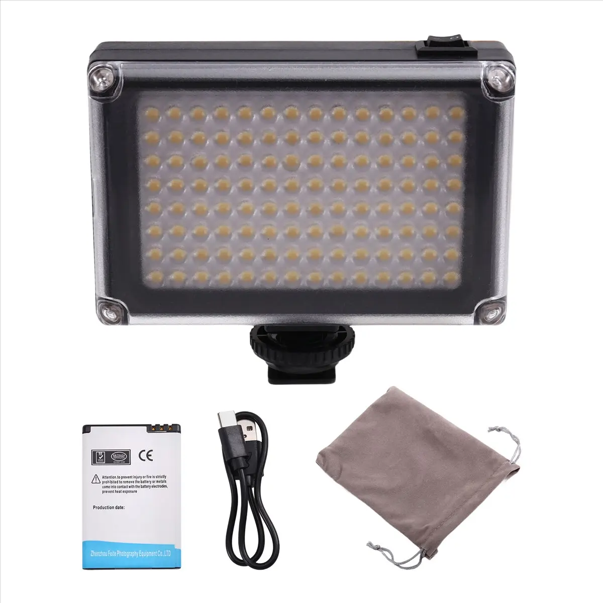 Okay Thin LED Light Panel Lamp Studio Video Photography Light Beads for DSLR Camera Camcorder