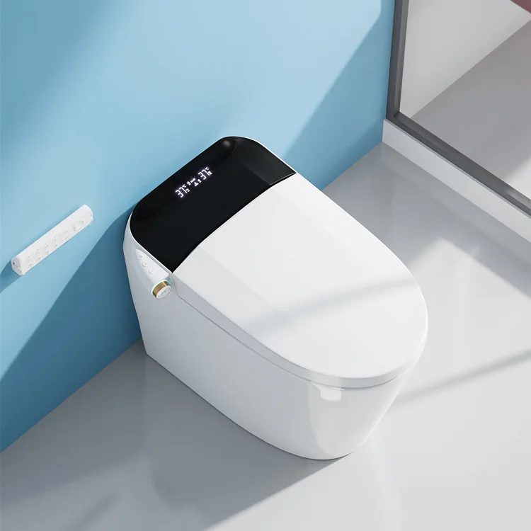 Home Decoration Bathroom Smart Electronic Automatic Flush Sensor Water Closet Toilet view 3