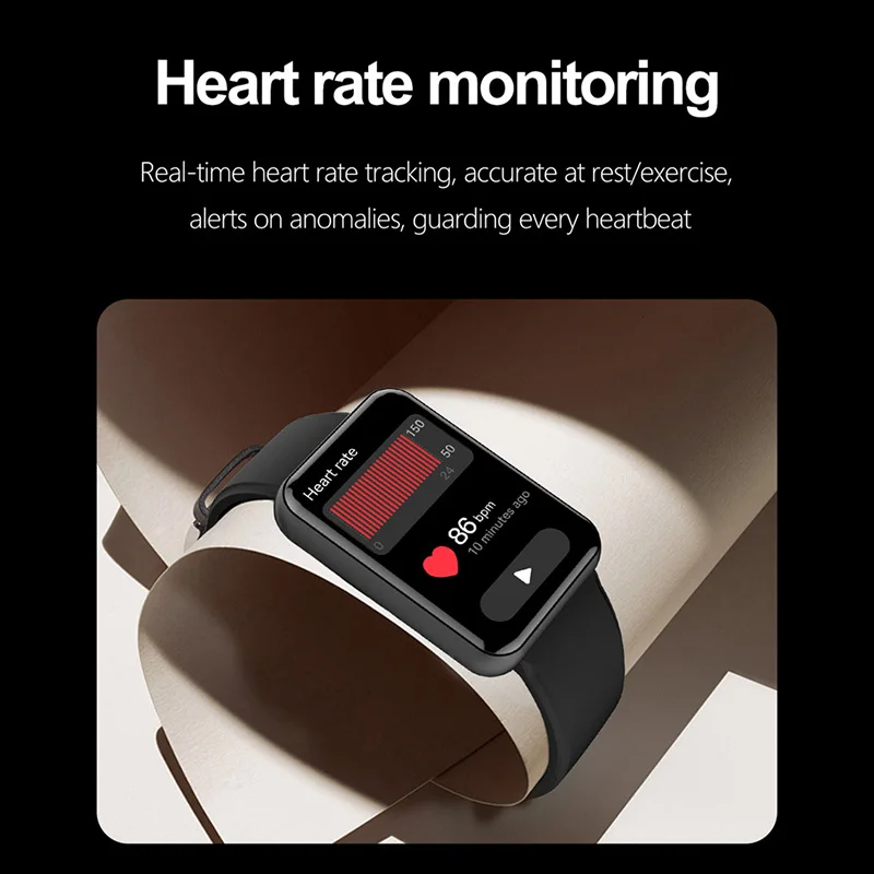 

2026 New Health Monitoring Bracelet Full Screen Touch Smart Life Bluetooth Call M10 Smart Bracelet 1.6-Inch Sports Bracelet