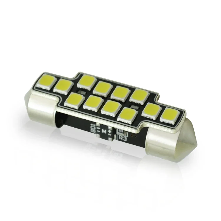 Factory Super Canbus W5W Error Free  Festoon 2835 Smd T10 Bulbs LED F36 39 41 28 31 mm Auto Led Bulb Canbus LED Car Light