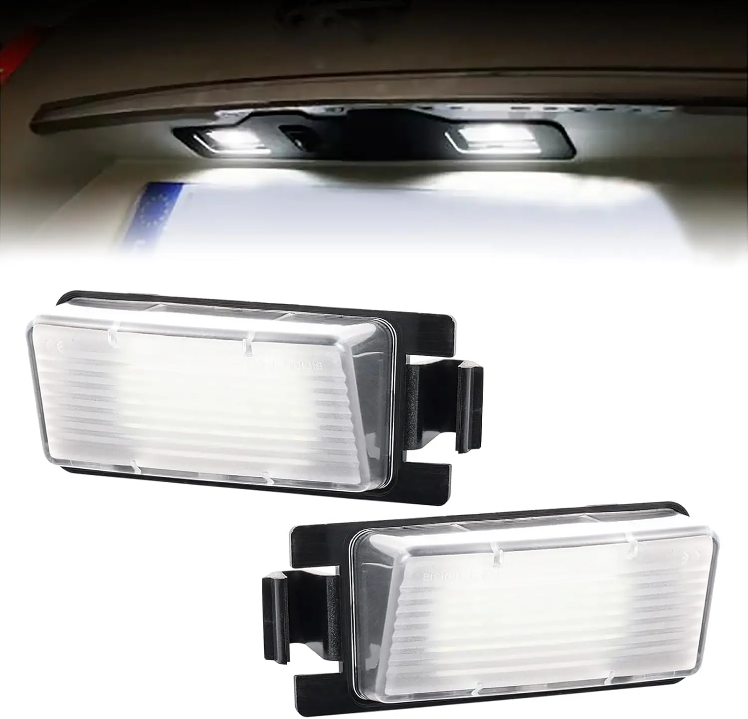 

2 шт. светодиодные фонари номерного знака для Nissan 350Z 370Z Cube Leaf Sentra GT-R Versa и Infiniti G25 G35 G37 Q60 светодиодная бирка номерного знака