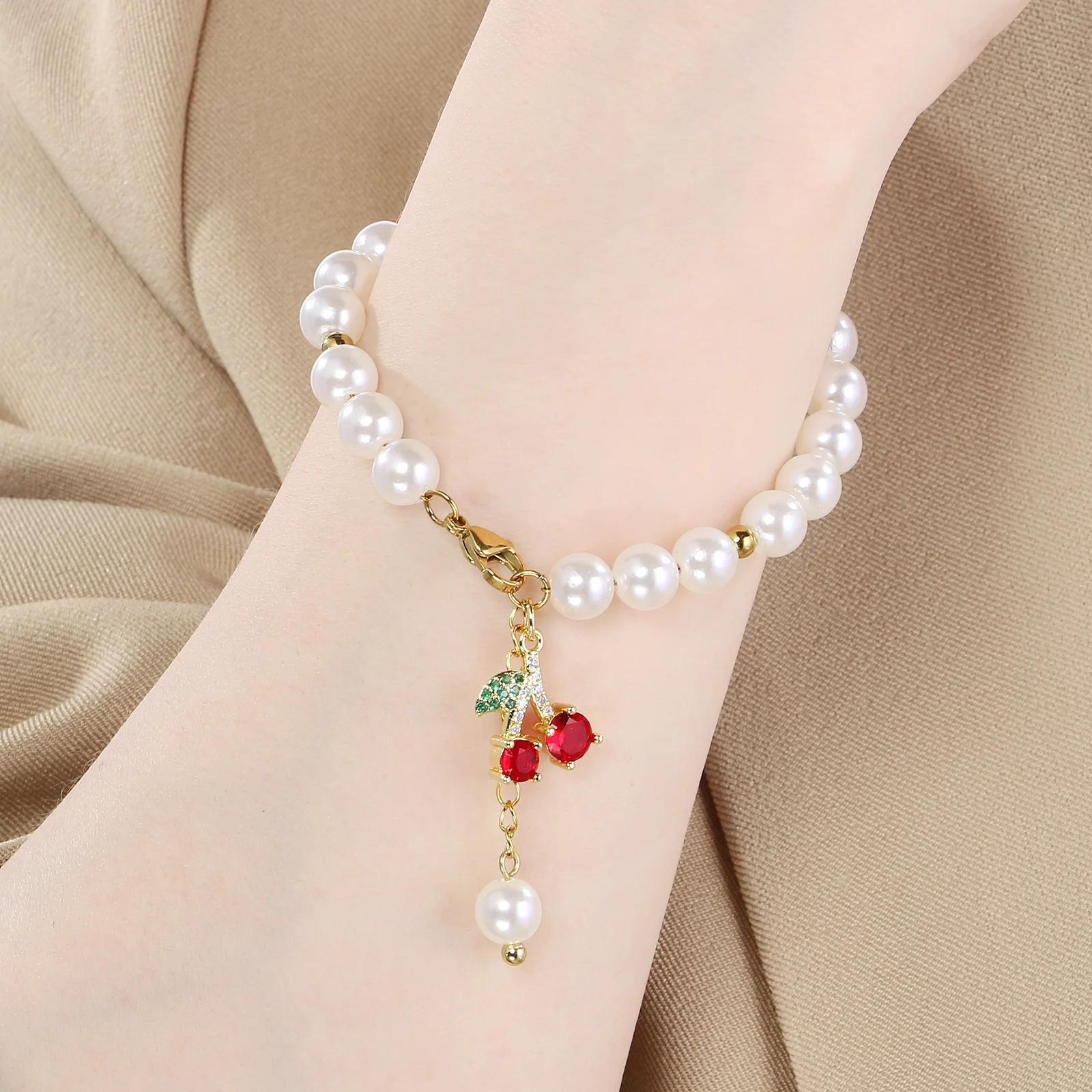 Elegante pulsera barroca de hi - String Of Pearls Plant reseña y precio