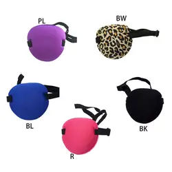 1pc Adjustable Concave Eye Single Eye Patch Washable Eye Patch Eyepatch Eye Drop Shipping