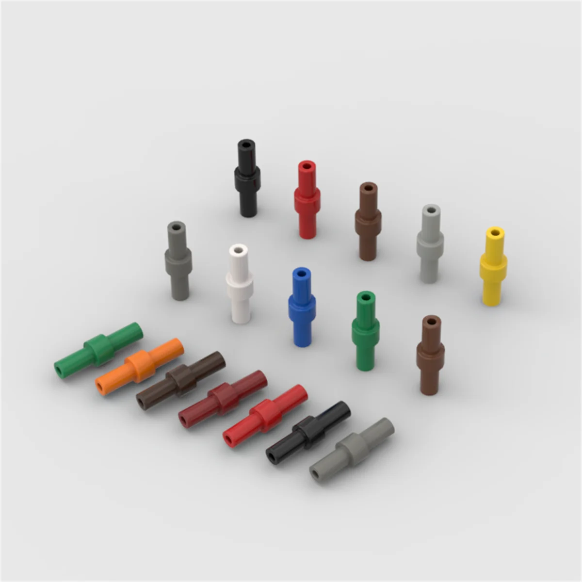 

Набор из 10 деталей-пазлов 78258 Bar 2L, строительные блоки с упорным кольцом, высокотехнологичные кирпичи, развивающие игрушки, подарок на день рождения