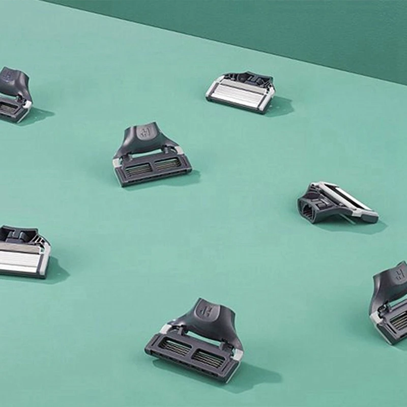 อะไหล่เปลี่ยนหัวมีดโกน harrys 2ชิ้น, อะไหล่เปลี่ยนใบมีดสำหรับทำความสะอาดใบหน้าของผู้ชาย