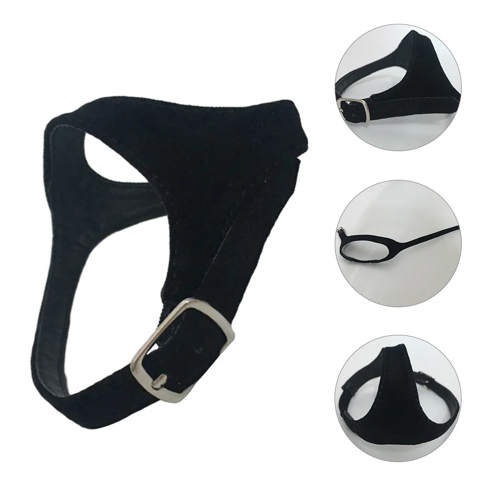 

Triangular Non-Heeled Shoes Imitation Anti-Slip Elastic Shoelaces Detachable Straps for Women's High Heels Stable