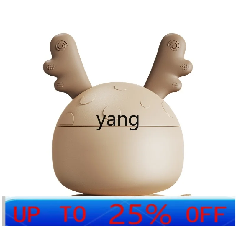 

CX Children's Tableware Baby Special Cute Solid Food Bowl Spoon Fork Suction Cup Drop-Resistant Rice Cereal Soup Baby Bowl