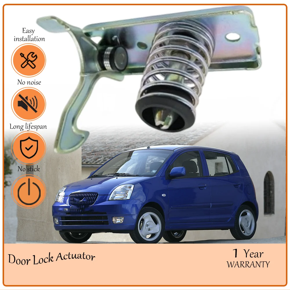 Anti-jam Hood Striker Lock Latch OEM 81135-07000, suits KIA Picanto Morning 2004-2010 rust-proof engine hood catch