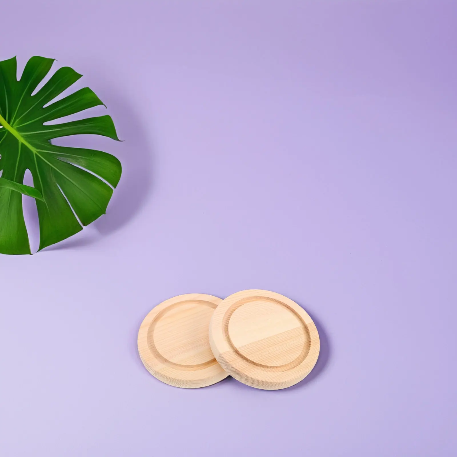 2Pcs Glass Cloche Base Wooden Tray for Forever Flower Succulent Pot Saucer Dustproof Glass Dome Display Holder