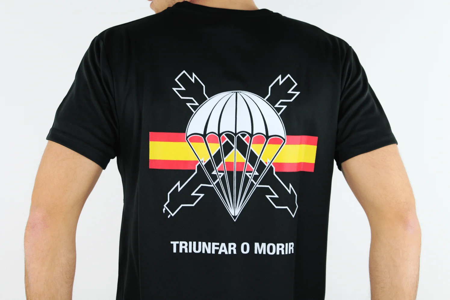 Spain Brigada Paracaidista (BRIPAC) “Triunfar O Morir”. Men T-Shirt Summer Short Sleeve Casual 100% Cotton O-Neck Tees