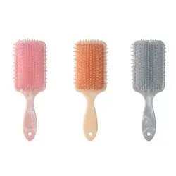 1 pz marmo modello cuscino d'aria pettini spazzola capelli lisci massaggio del cuoio capelluto Anti-groviglio pettine per parrucchieri accessori per barbiere