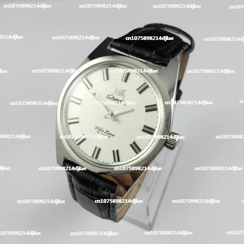 上海時計工場-全鋼製耐衝撃大型時計、手巻き機械式時計、直径38mm、オリジナル在庫