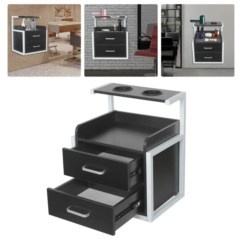 

Multifunctional Salon Trolleys Wall-mounted Barber Shop Cabinet Hair Salon Special Perm Dyeing Tool Storage Rack Furniture